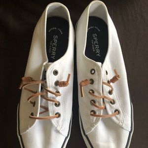White Sperrys- goes with everything